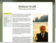 Tablet Screenshot of hellmut-wolff.org